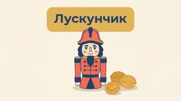 Як українською буде «щелкунчик»?