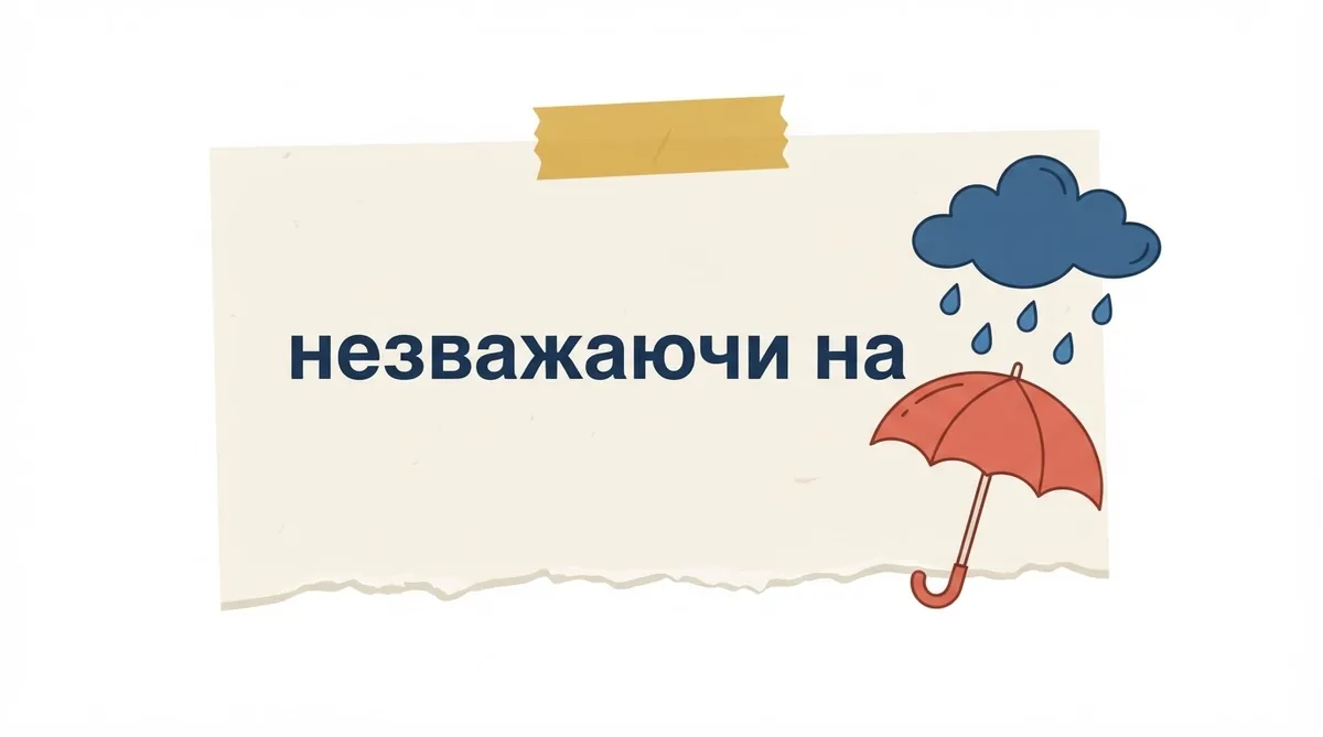 Правопис «незважаючи на» — коли пишемо разом, а коли окремо