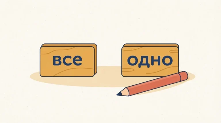 «Все одно» разом чи окремо — правила правопису