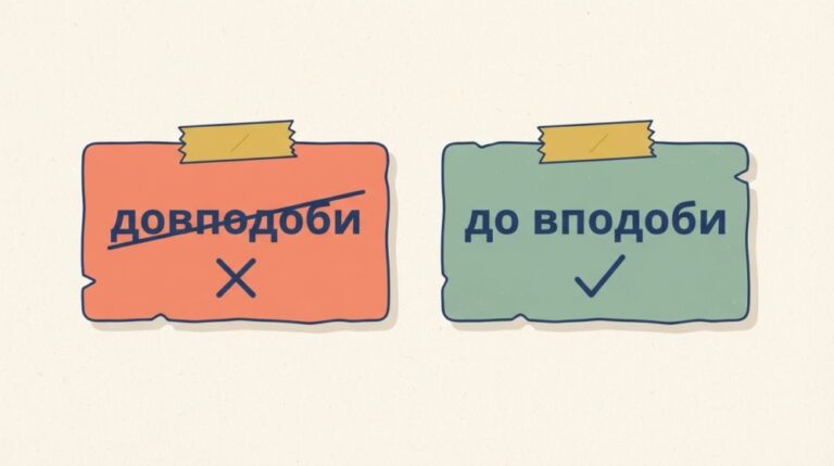 Як правильно писати: «до вподоби» чи «довподоби»