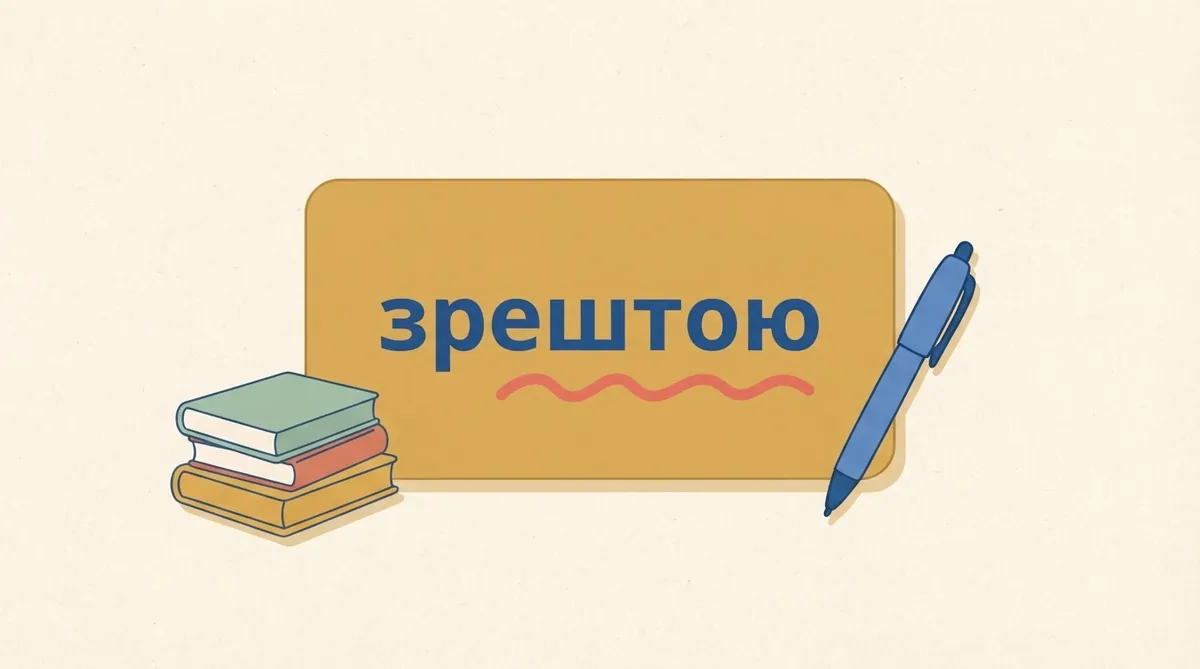 «Зрештою» чи «з рештою»: як писати за правописом?
