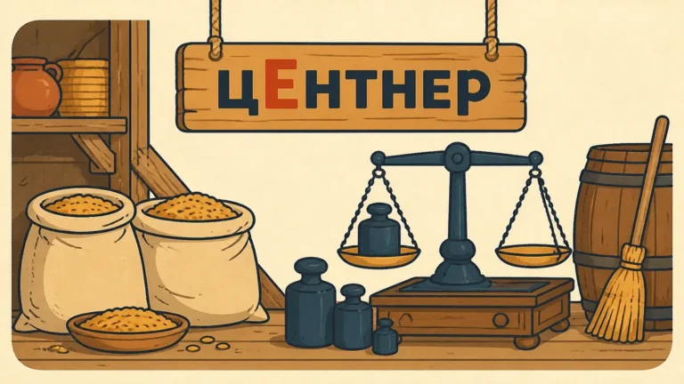 Наголос у слові ЦЕНТНЕР: як правильно казати та відмінювати