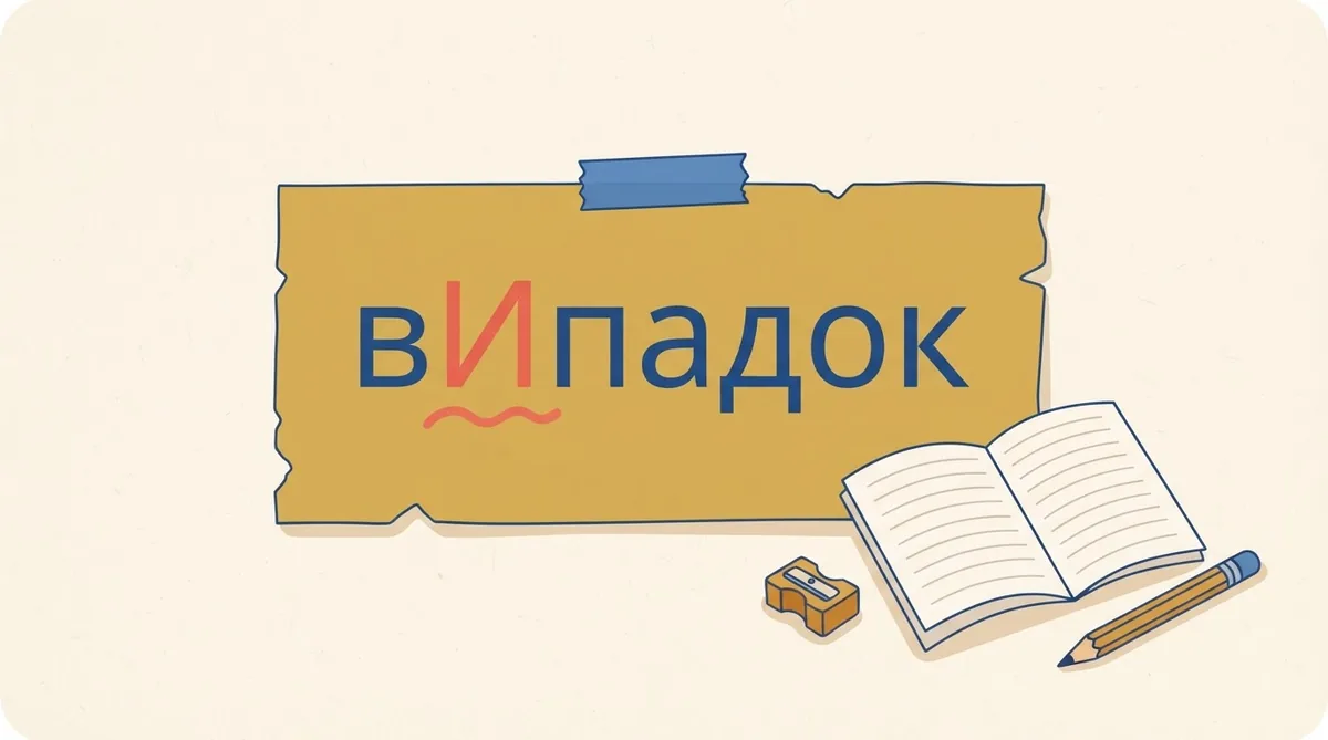 Наголос у слові ВИПАДОК: як запам’ятати, відмінювання та сталі вислови